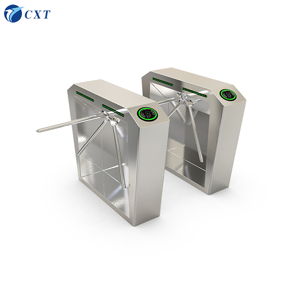 Intelligent Butterfly Shape Tripod Turnstile Gate with 30W/24V DC Brushless Motor and 420mm*330mm*980mm Dimensions