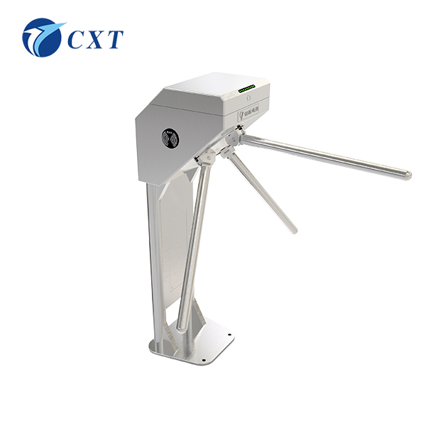 Vertical Compact Tripod Turnstile Gate with 30W Power Consumption and 30-40 People/Minute Capacity for Indoor Use