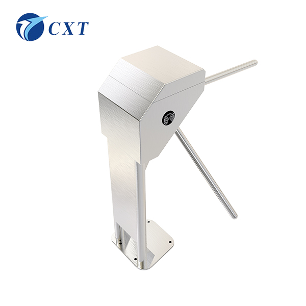 Vertical Compact Tripod Turnstile Gate with 30W Power Consumption and 30-40 People/Minute Capacity for Indoor Use