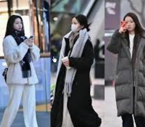 <strong>在北京穿了将近半年的羽绒服</strong>